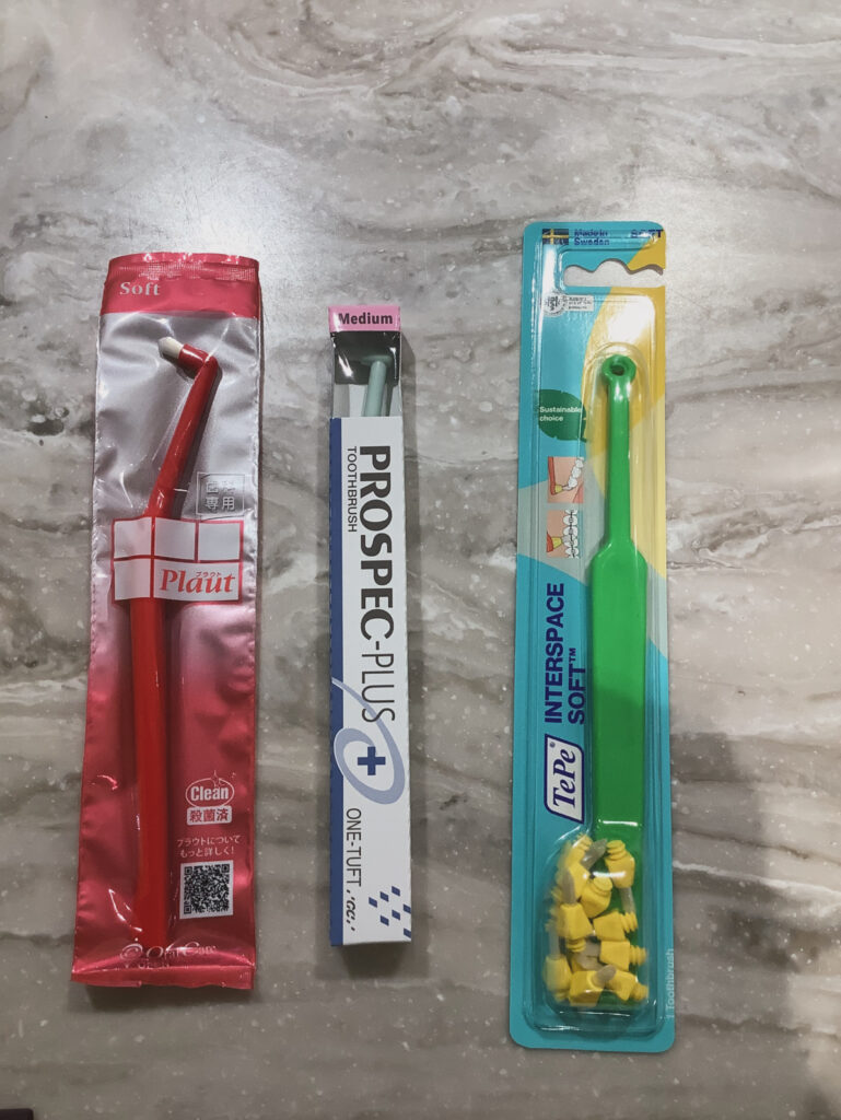 タフトブラシの種類